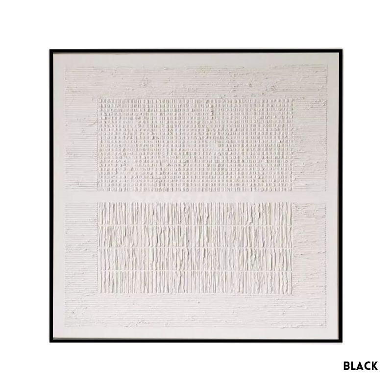 【受注制作】立体アートパネル60×60cm選べる額縁カラーモダンインテリアアブストラクトアートジャパンディ北欧テイスト壁掛けアートパネルモノトーンリビングおしゃれ壁飾り