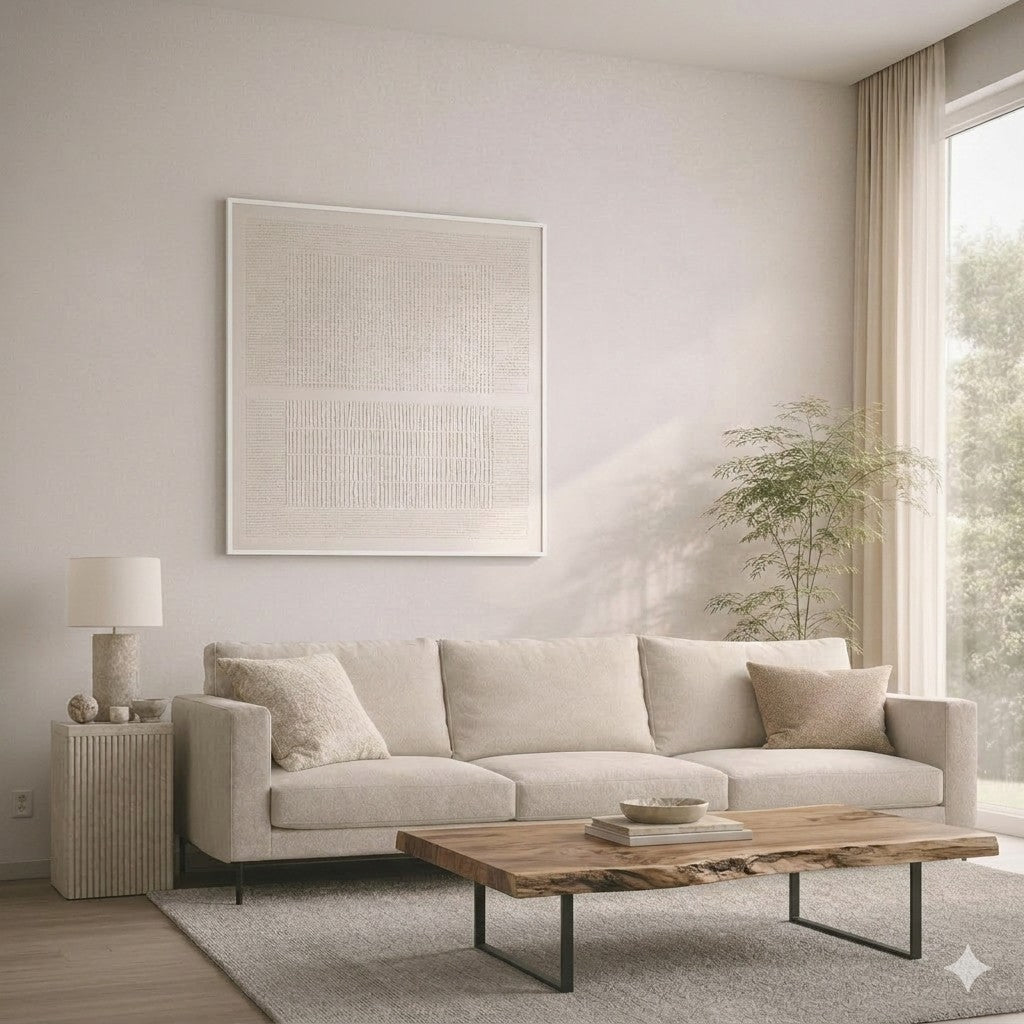 【ZEN】受注製作額縁ホワイト白立体アートパネル60×60cm80×80cmモダンインテリアアブストラクトアートジャパンディ北欧テイスト壁掛けアートパネルモノトーンリビングおしゃれ壁飾り